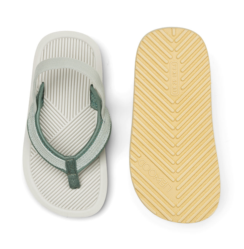 Liewood flip-flops dusty mint multi mix